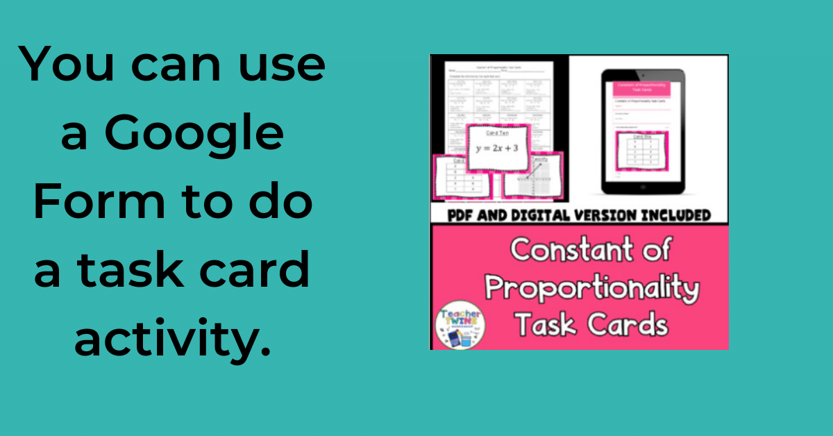 Google Forms in the Math Classroom - Teacher Twins