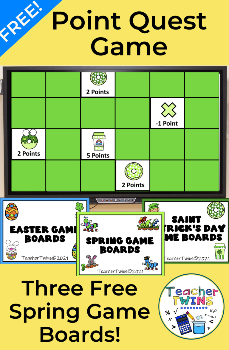 Spring Point Quest Game Boards