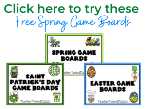 Spring Point Quest Game Boards