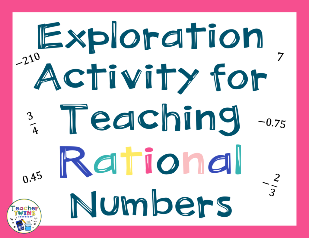 Exploration Activity for Teaching Rational Numbers