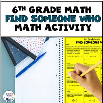 Middle School Math Back-to-School Activities