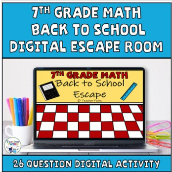 Middle School Math Back-to-School Activities