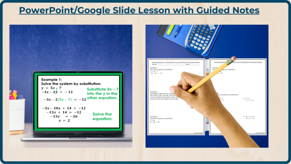 Time Saving Algebra 1 Lessons