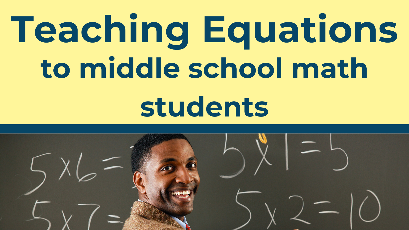 teaching equations in middle school