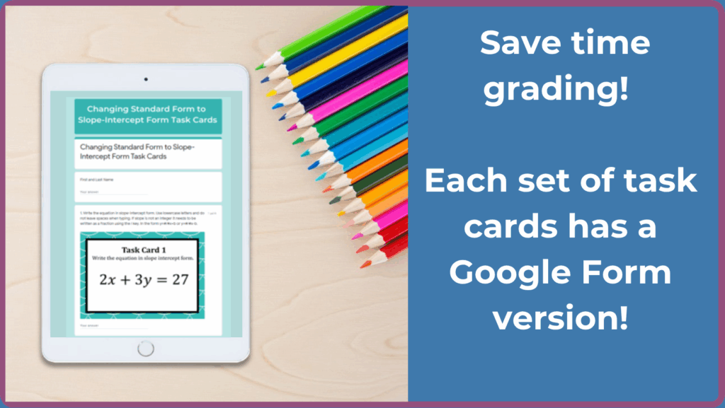 Using Task Cards in Middle School Math