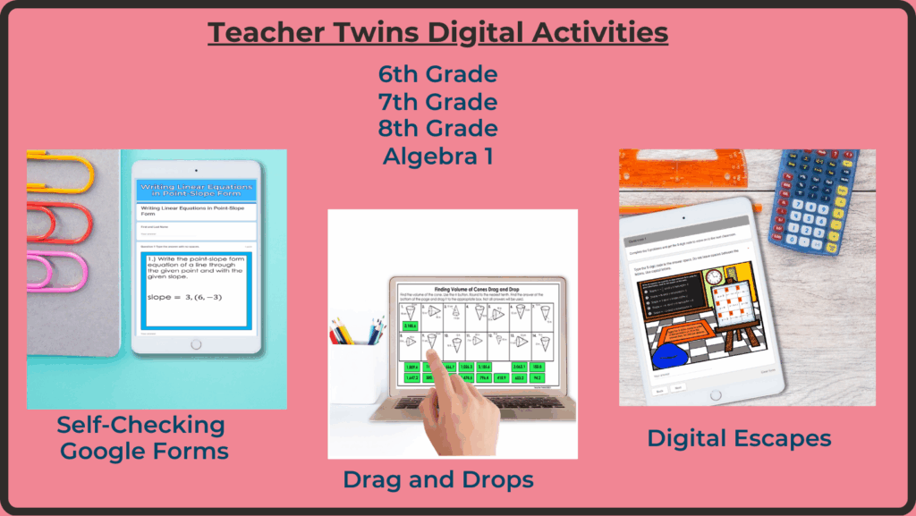 Teacher Twins Digital Math Activities