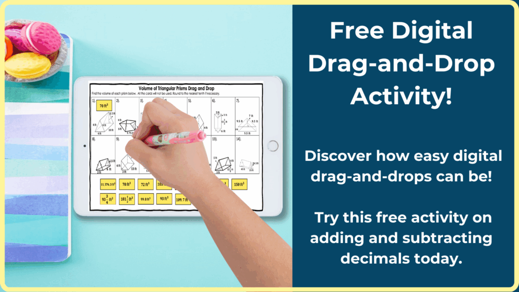 Fun Math Activities Digital Drag-and-Drops