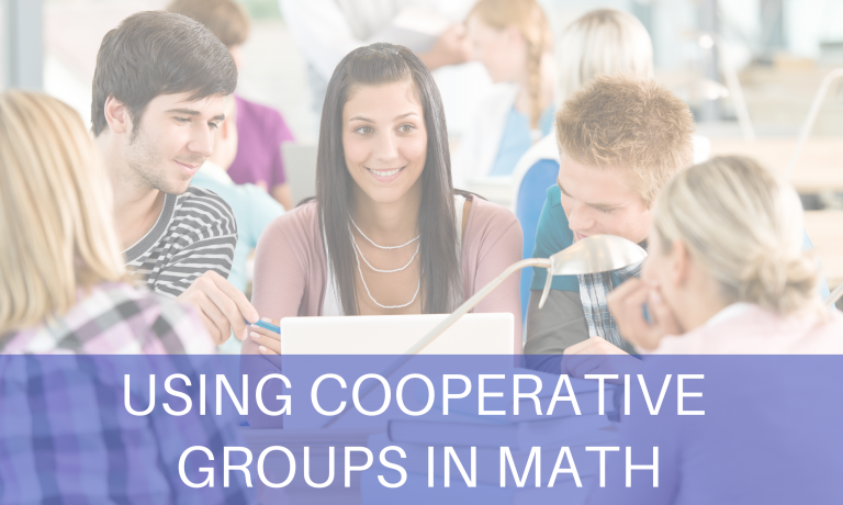 Using Cooperative Groups in Math