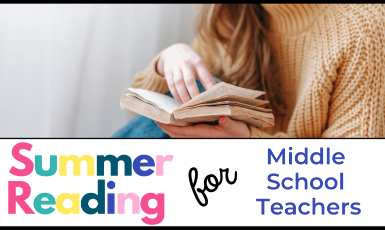 Summer Reading Suggestions for math teachers by using these book recommendations to read during summer break.