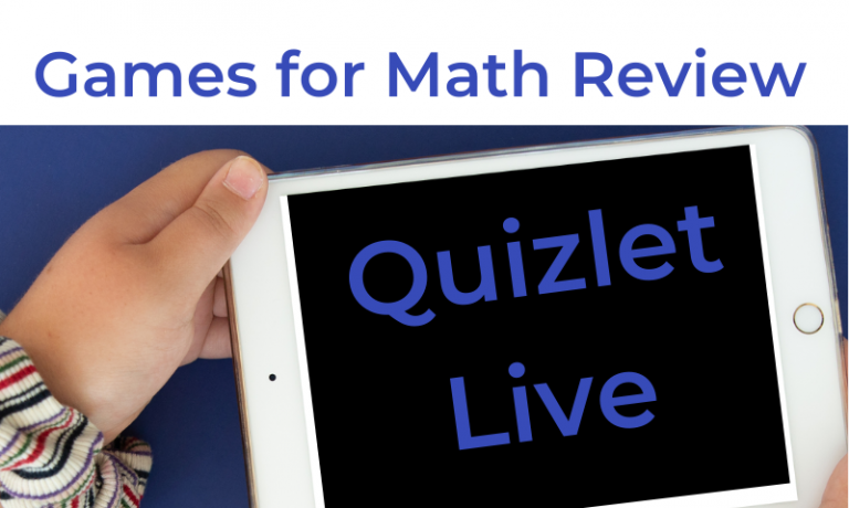 Games for math review Quizlet Live