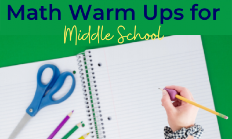 Using Warm Ups in Middle School Math
